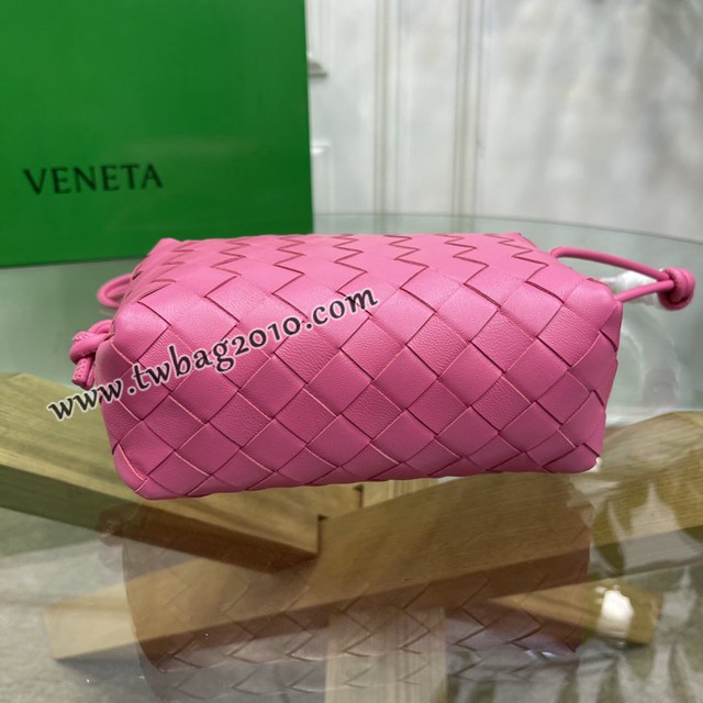 Bottega veneta高端女包 98090 寶緹嘉新款編織小方包 BV經典款編織小號肩背女包  gxz1310